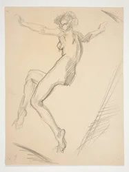 Study for Figure of 9 AM