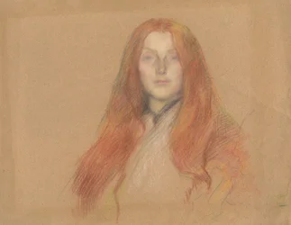 Study for Head of Ophelia