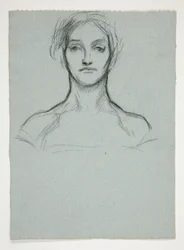 Study for Portrait of a Young Woman