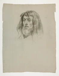 Study of a Head for King Arthur