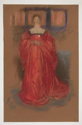 Study of a Woman in Renaissance Costume