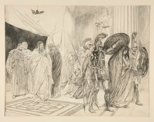 The Imprisonment of the Queen - Act II, Scene I, The Winter
