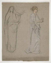 Two Women: Study for