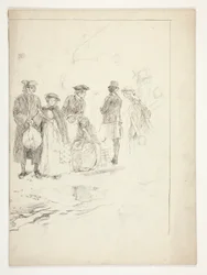 Untitled Illustration to Oliver Goldsmith