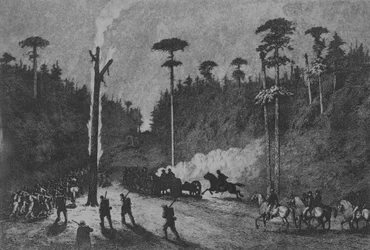 A Night March, Plate 16 from Life Studies of the Great Army, 1876