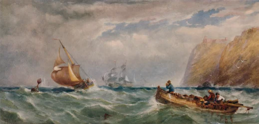 Seapiece, 19th-20th century, 1935