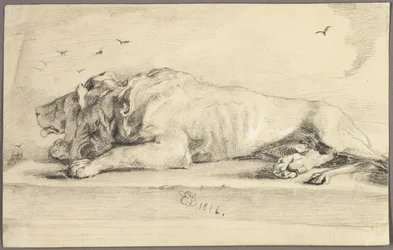 Reclining Lion