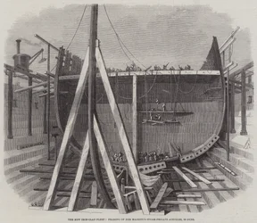 The New Iron-Clad Fleet, Framing of Her Majesty