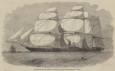 The New Steam-Ship Pera