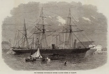 The Suspected Confederate Cruiser Pampero Seized at Glasgow