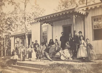 Group on Porch