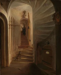 Portal of a Stairway in a Tower