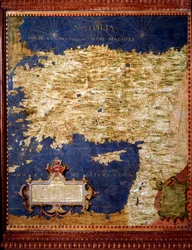 Anatolia Map Made by Egnazio Danti