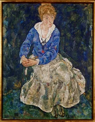 Portrait of Edith Schiele, the Artist