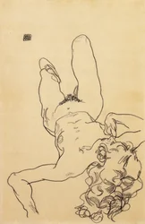 Kneeling Female Nude, 1917