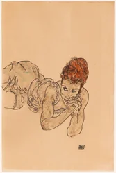 Lying woman, 1917