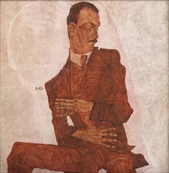 Portrait of Arthur Roessler, 1910