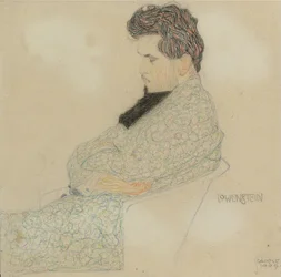 Portrait of the composer Arthur Löwenstein, 1909