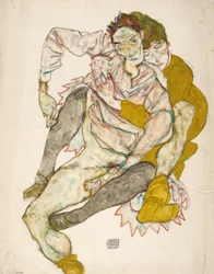 Seated Couple