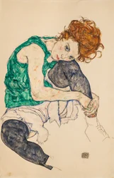 Seated Woman with Bent Knees