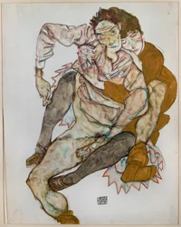 Seated Couple