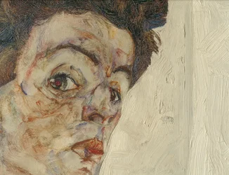 Self-Portrait with Chinese Lanterns