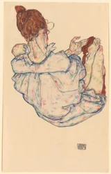 Seated Woman, Rear View