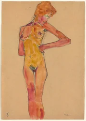 Standing Female Nude