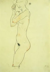 Standing Nude, 1913