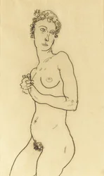 Standing Nude, 1918