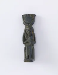Figure of Isis and Horus, possibly Ptolemaic Period, 305-30 BC