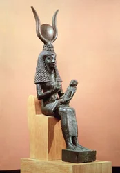 Isis suckling the infant Horus