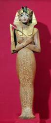 Shabti figure of the king from the Tomb of Tutankhamun (c.1370-1352 BC) New Kingdom