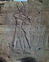 Thutmose III, relief, Temple of Amun, Karnak Temple Complex