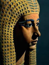 Wooden sculpture of Queen Ahmose Merit-Amon, wife of Amenophis I