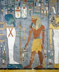 Maat, Ramesses I, Ptah and Osiris
