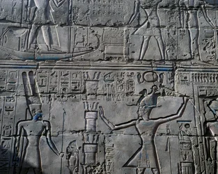Queen Hatshepsut Before God Amun (detail)