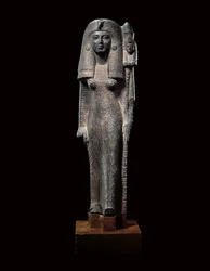 Standard-bearing statue of Queen Nefertari, New Kingdom, c. 1290-1224 BC