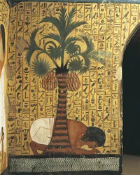 Tomb of Pashedu, Mural Painting of Man Praying