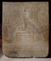 Isis Pterophor, from the sarcophagus of Ramesses III (c. 11854-1153 BC) from his tomb in the Valley of the Kings, New Kingdom
