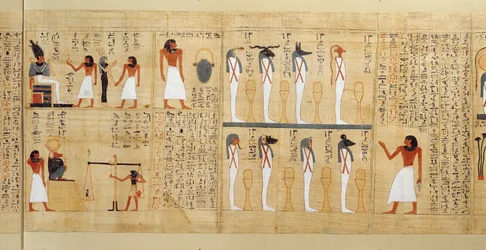 Mythological papyrus of Imenemsaouf, Third Intermediate Period, c.1000 BC (detail)