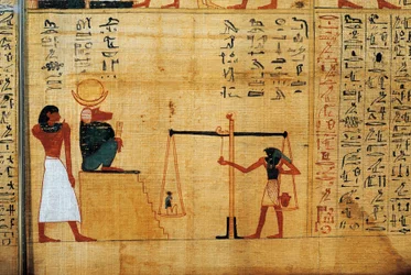 Mythological papyrus of Imenemsauf, Chief bearer of Amon. (detail)