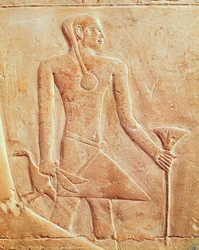 Servant and Bird, Relief