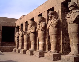 View of the Temple of Karnak, Egypt
