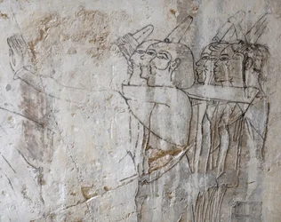 Sketch Drawing of a Group of Men, Ramose