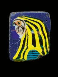 Mosaic Falcon Head Inlay