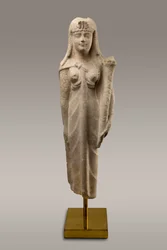 Statue of a Ptolemaic Queen, perhaps Cleopatra VII, 200-30 BC, dolomitic limestone