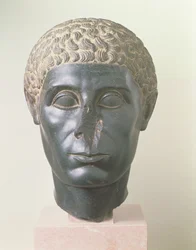 The Brooklyn Black Head, possibly from Mitrahineh, Late Ptolemaic Period (c.50 BC)