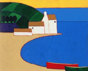 Bay in Southern Brittany