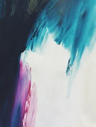 Abstract Blue Movement